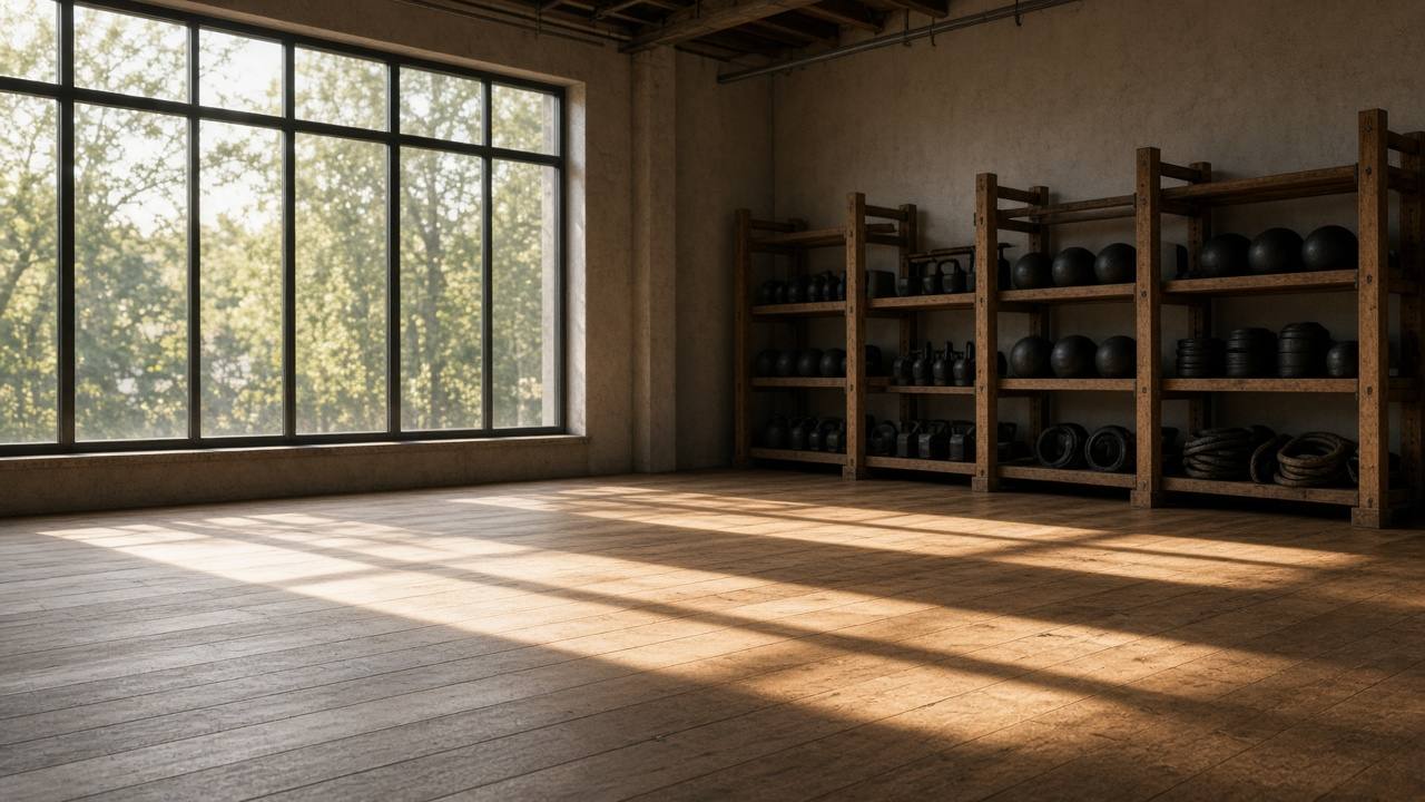 Illustration of a training floor